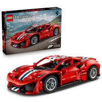 LEGO - Technic La voiture Ferrari 488 Pista-Jouet de voiture Ferrari pour les enfants de 9 ans et plus