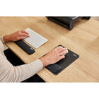Fellowes - Repose-poignet pour souris Breyta avec coussin HEX - Noir-Conçu pour durer, avec une garantie limitée de 5 ans