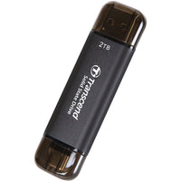 Transcend - SSD portable USB 3.2 Gen 2 ESD310 - 2 To - Noir-Taux de transfert de données fulgurants