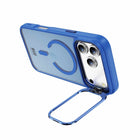 Blu Element - Étui Chromatic Kick MagSafe pour iPhone 17 Pro Max - Bleu Transparent-Résistant aux chocs