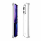 ITSkins - Étui Hybrid_R Clear pour Moto Edge 2023-Protection de l'appareil photo et de l'écran