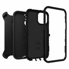 Otterbox - Defender pour iPhone 12/12 Pro - Noir-Les bords surélevés protègent l'écran tactile