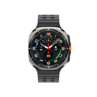 Samsung - Montre intelligente Galaxy Watch Ultra - 47 mm - LTE - Argent titane/Gris foncé-La Galaxy Watch la plus robuste jamais conçue
