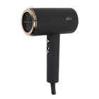 Aria - Sèche-cheveux Compact Luxe - Noir-Résultats lisses et sans frisottis : Fournit un flux d’air contrôlé et une chaleur équilibrée pour réduire les frisottis et offrir une finition lisse et brillante pour tous les types de cheveux