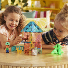 Magna-Tiles - Ensemble de construction magnétique Parc à chiots 27 pièces-Axé sur le développement: Encourage les enfants à apprendre par le jeu, en découvrant les causes et les effets et d’autres principes logiques, tout en favorisant le développement de la coordination œil-main et de la motricité fine