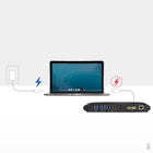 Plugable - Station d'accueil horizontale pour ordinateur portable Displaylink USB 3.0 à double moniteur enfichable-Compatibilité : station d'accueil pour ordinateur portable compatible avec Windows 11, 10, 8.x, 7, macOS 10.14+ et ChromeOS 100.x ou version ultérieure. Installation du pilote Plug and Play via Windows Update ; installation manuelle du pilote sur macOS. Le Dock ne charge pas le PC hôte