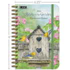 Lang - 2026 Oiseaux Dans Le Jardin Planificateur Spirale Engagement Hebdomadaire - 15,57 L cm x 22,86 cm H - Anglais-Fermeture élastique assortie aux couleurs