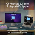 Logitech - MX Anywhere 3S for Mac, souris Bluetooth compacte sans fil, 8 000 PPP sur toute surface, clics discrets, USB-C - Gris-10
