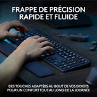 Logitech - MX Keys S Clavier sans fil - Noir-Touches de commutation faciles pour connecter jusqu'à trois appareils et basculer facilement entre eux