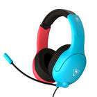 Turtle Beach - Casque filaire Airlite Fit pour Nintendo Switch - Bleu/Rouge Néon-Écouteurs de 40 mm de qualité supérieure pour un son cristallin