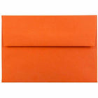 JAM Paper - Ensemble de cartes de vœux vierges - Format A1 4 barres - 3,625 po x 5,125 po - Orange recyclé - paquet de 25-Taille : A1 4 barres (3,625 x 5,125 pouces)