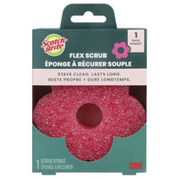 Scotch‑Brite Éponge à récurer flexible - non abrasive - compatible lave-vaisselle - Rose-Cette éponge scotch‑brite flex scrub est une éponge de cuisine non abrasive qui se rince facilement pour aider à résister aux odeurs et offrir une propreté fraîche à chaque utilisation