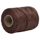 JAM Paper Ficelle kraft de jute naturel, 3 plis, brun chocolat, 219 pi (long.), 3/paquet-Fini : mat