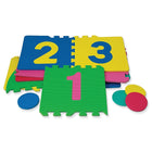Pacon Wonderfoam Hop Scotch Mat, paquet de 25-Tuiles imbriquées de 12" x 12"