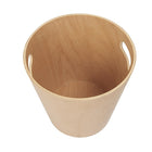 Umbra Tabouret de rangement Woodrow naturel/blanc-Ajoutez des sièges ou des rangements supplémentaires à n'importe quelle pièce de votre maison grâce aux poignées intégrées du repose-pieds Woodrow