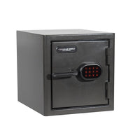 Canadian Shield - De taille moyenne coffre-fort ignifuge/étanche électronique pour la maison et le bureau - 1,27 pi3-Construit en acier de calibre 16 et protégé par une serrure électronique entièrement programmable avec quatre plaques de verrouillage en acier de 5 mm