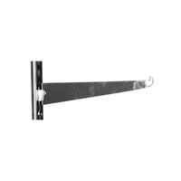 Eddie's - Support d'etagere pour couteau standard à fente 12 po - Chrome - 20/paquet-Metal