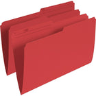 Staples – Chemises de classement de couleur, format lettre, 8 1/2 x 11 po, rouge, paquet de 100-Créez des codes couleur pour un accès facile à vos dossiers
