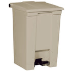 Legacy  - Conteneur Step-On - 16.2 po l x 15.75 po P x 23.6 po H - 45 Litres - Beige-Poubelle