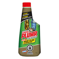Liquid Plumr - Déboucheur pour bouchons de cheveux Hair Clog Eliminator - 473 mL-La formule en gel épais enrobe et élimine les amas de cheveux, qui sont la première cause de bouchons dans les tuyaux
