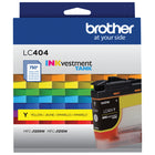 Brother - LC404YS Cartouche d’encre jaune à rendement standard d'origine-Impression à jet d’encre couleur de qualité professionnelle, jusqu’à 750 pages