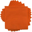 JAM Paper Serviettes à boissons - Petites - 5" x 5" - Orange - Paquet de 600 (5255620725b)-Serviettes cocktail en papier orange