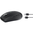 Logitech - MX Anywhere 3S Souris sans fil - Noir-Technologie Quiet Click, défilement MagSpeed Smartshift