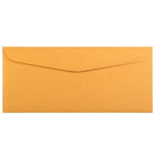 JAM Paper Enveloppes format livret à rabat commercial et fermeture gommée, 4 3/4 x 11 po, kraft brun, pqt/1000-Brun kraft manille