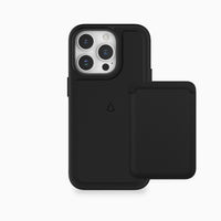 LBT - Portefeuille Switch Mag pour iPhone 15 Pro Max - Noir-Accédez facilement à vos cartes en toute commodité
