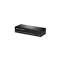 Aten - Coupleur audio/vidéo 8PO Cat5e/6 VGA, 1000 pi-Entrée : 1 vga (hddb-15) mâle, entrée audio : 1 mini prise stéréo femelle