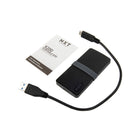 NXT - Disque dur SSD X200 de 256 Go mSATA portatif USB3.1 (TYPE-C/TYPE-A)-Dimensions : 90mm L x 45mm l x 10mm H