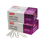 Staples® - Trombones n° 1, antidérapants, paq./100 x 5-La façon la plus rapide et la plus simple de retenir les papiers ensemble