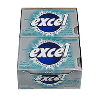 Excel - Gomme à mâcher sans sucre menthe polaire, 12/paquet-Gomme à mâcher sans sucre idéale pour partager avec vos amis, votre famille ou quelqu’un de nouveau.