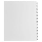 Mark Maker – Ensemble d’onglets séparateurs juridiques blancs, 1/25 onglets, format lettre, sans trous, numéros 126 à 150-Onglets séparateurs blancs, 1/25 onglets