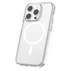 TUFF8 - Étui robuste Mag pour iPhone 15 Pro - Transparent-Couche antichoc : la couche antichoc étanche à l'air ajoute une protection supplémentaire contre les chutes accidentelles. Testé selon MIL-STD jusqu'à 8 pieds