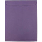 JAM Paper Enveloppes à ouverture au sommet pour catalogue, 10 x 13 po, violet foncé, 100/paquet (1287032f)-10 x 13 po