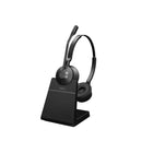 Jabra Engage 55 USB-C UC Stereo avec support de charge casque sans fil - Noir-Connectivité sans fil DECT, portée 490 pieds