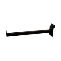 Can-Bramar - Bras droit pour panneau rainuré, 12 po, noir, 10/paquet-Bras droit pour panneau rainuré