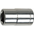 Aurora Tools - Accessoires Pour Cliquet 3/8po - Douilles Sae Longues À Prise 3/8po, 6 Pans, paquet de 5-Dimension de la prise 3/8po