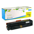 fuzion - HP 202X (CF502X) Cartouche De Toner Compatible - Haut Rendement - Jaune-Couleur d'encre: Jaune