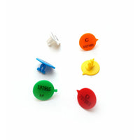 Dasco - Sceau de securite - Rouge - Paquet de 500-Les scelles de securite des boutons Versapak garantissent contre les debris de scelles