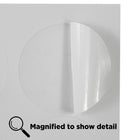 JAM Paper Sceaux autocollants ronds, 2,5 po dia., blanc, 2 paquets de 120 (2147615066g)-Matériau : Paper