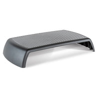 Allsop - Support ErgoRiser pour moniteur et ordinateur portable - Noir-Petit et compact, donne juste assez de levage pour permettre un espace de stockage en dessous