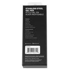 Gry Mattr − Stylo gel corps bleu/gris − accents de chrome noir − 0,7 mm-Taille de pointe de 0,7 mm