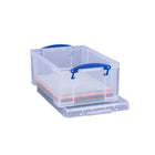 Really Useful Boxes – Boîtes de rangement de 9 l, transparent-Idéal pour un rangement de bureau ou ménager sécuritaire