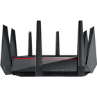 ASUS - Routeur gaming Gigabit RT-AC5300 AC5300 triibande WiFi avec MU-MIMO et fonctions de contrôle parental-Antenne bibande MIMO 4x4 avec AiRadar pour une couverture exceptionnelle