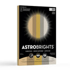 Papier cartonné Astrobrights de couleur, 8,5 x 11 po, 65 lb / 176 gsm, assortiment de 5 couleurs naturelles, paq./50 (99972)-Papier cartonné aux couleurs naturelles pour des projets créatifs et durables. Les couleurs incluent : cosse, kraft d'épicier, nid d'abeilles, béton et caillou