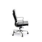Nicer Furniture - chaise de gestion à dossier haut Soft Pad - noir-Qualité de fabrication élevée, y compris des coutures doubles droites exactes et un rembourrage dodu au toucher.