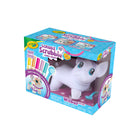 Crayola - Animaux Scribble Scrubbie géants  -RENCONTRE AVEC WILBUR : Rien n'échappe à Wilbur, ses oreilles sont très sensibles ! Ajoute cet adorable bouledogue français à ta collection de Scribble Scrubbie
