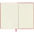 Moleskine - Carnet Classic Format Moyen - Ligné - Couverture Rigide - 4,5 po x 7 po - Rouge Écarlate-Dimensions : 4,5 po x 7 po